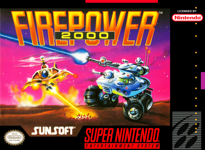 Jaquette de Firepower 2000