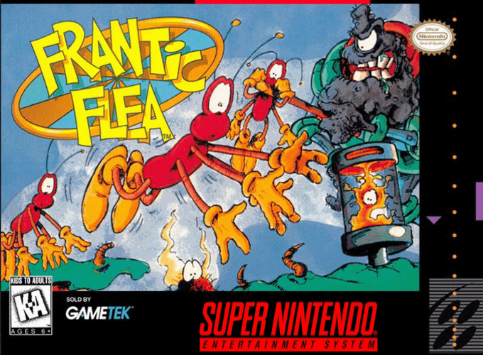 Jaquette de Frantic Flea