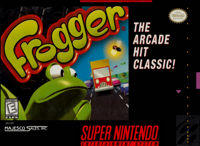 Jaquette de Frogger