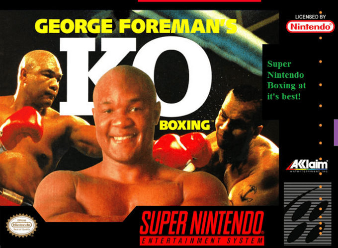 Jaquette de George Foreman's KO Boxing