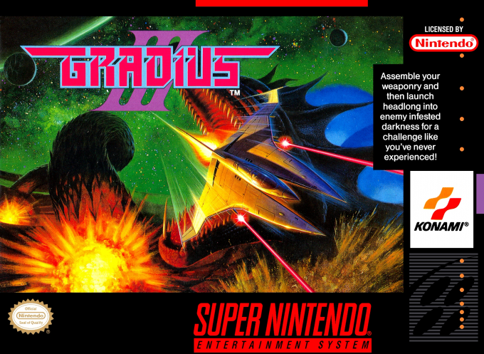 Jaquette de Gradius III
