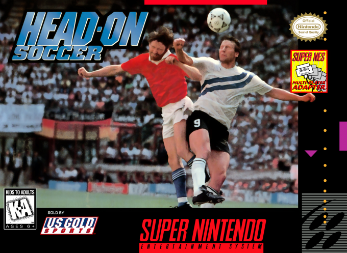 Jaquette de Head-On Soccer