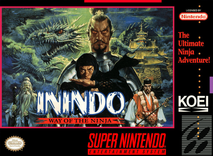 Jaquette de Inindo: Way of the Ninja
