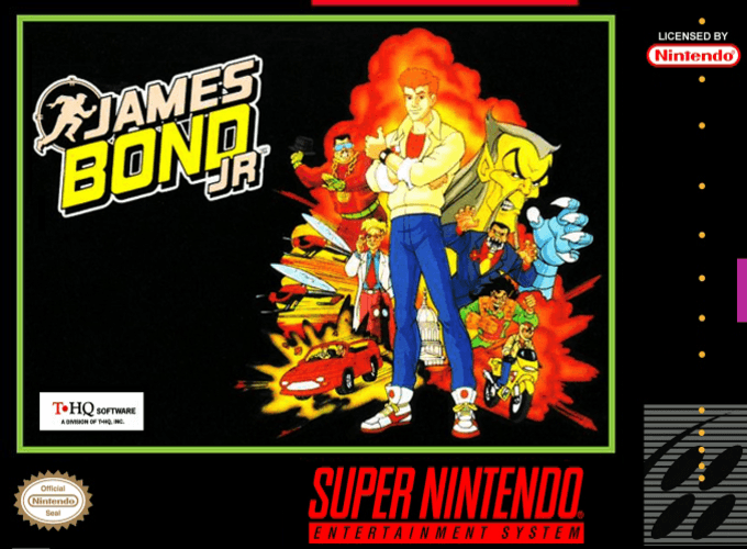 Jaquette de James Bond Jr.