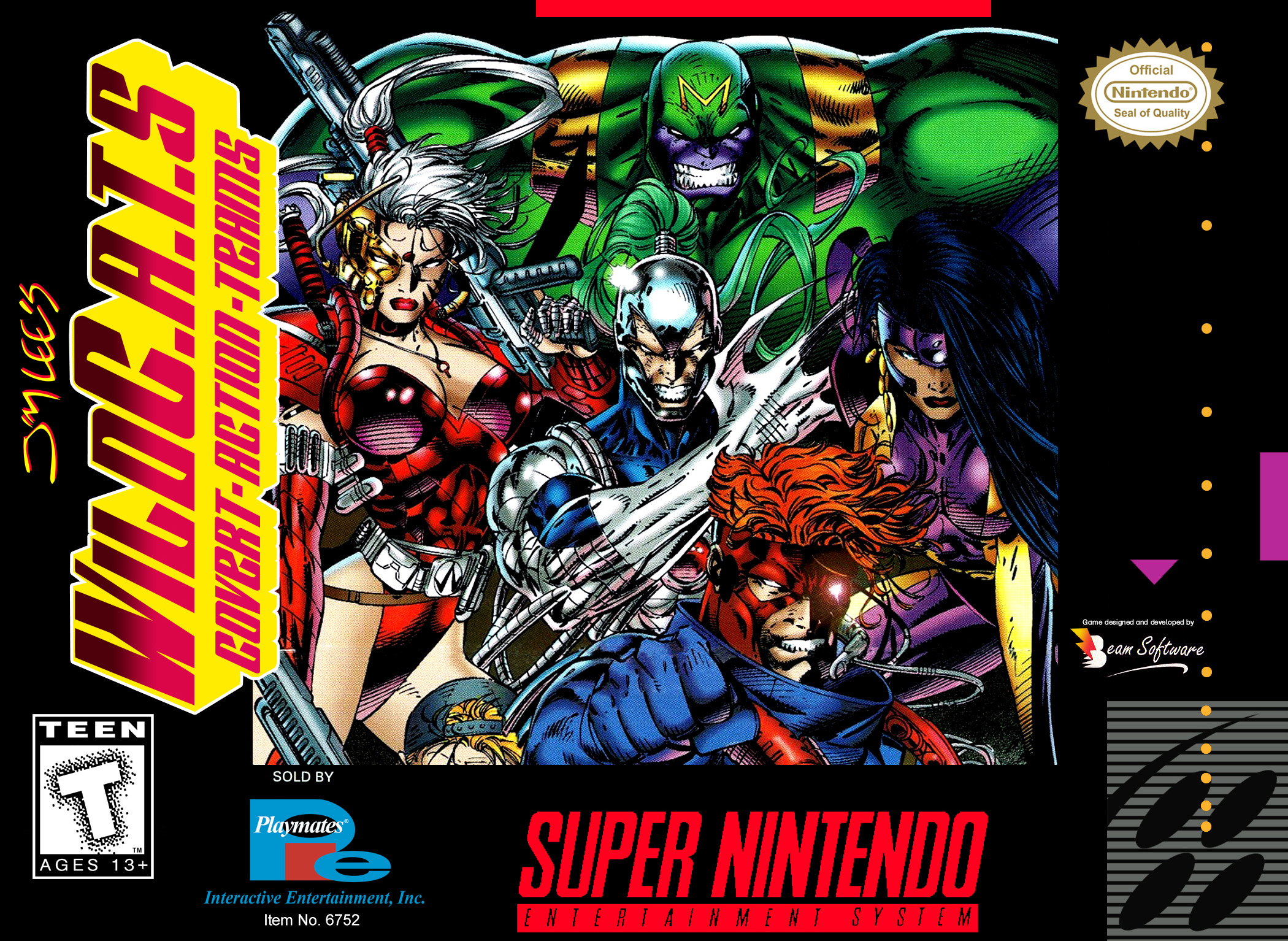 Jaquette de Jim Lee's WildC.A.T.S: Covert Action Teams