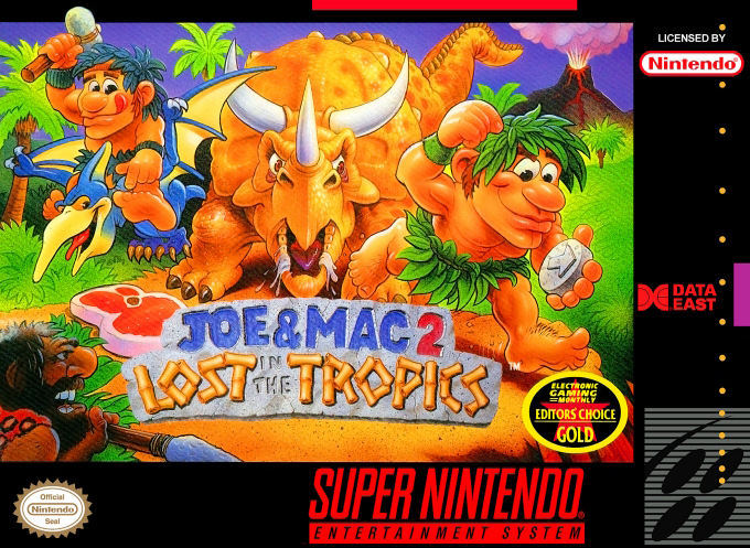 Jaquette de Joe & Mac 2: Lost in the Tropics