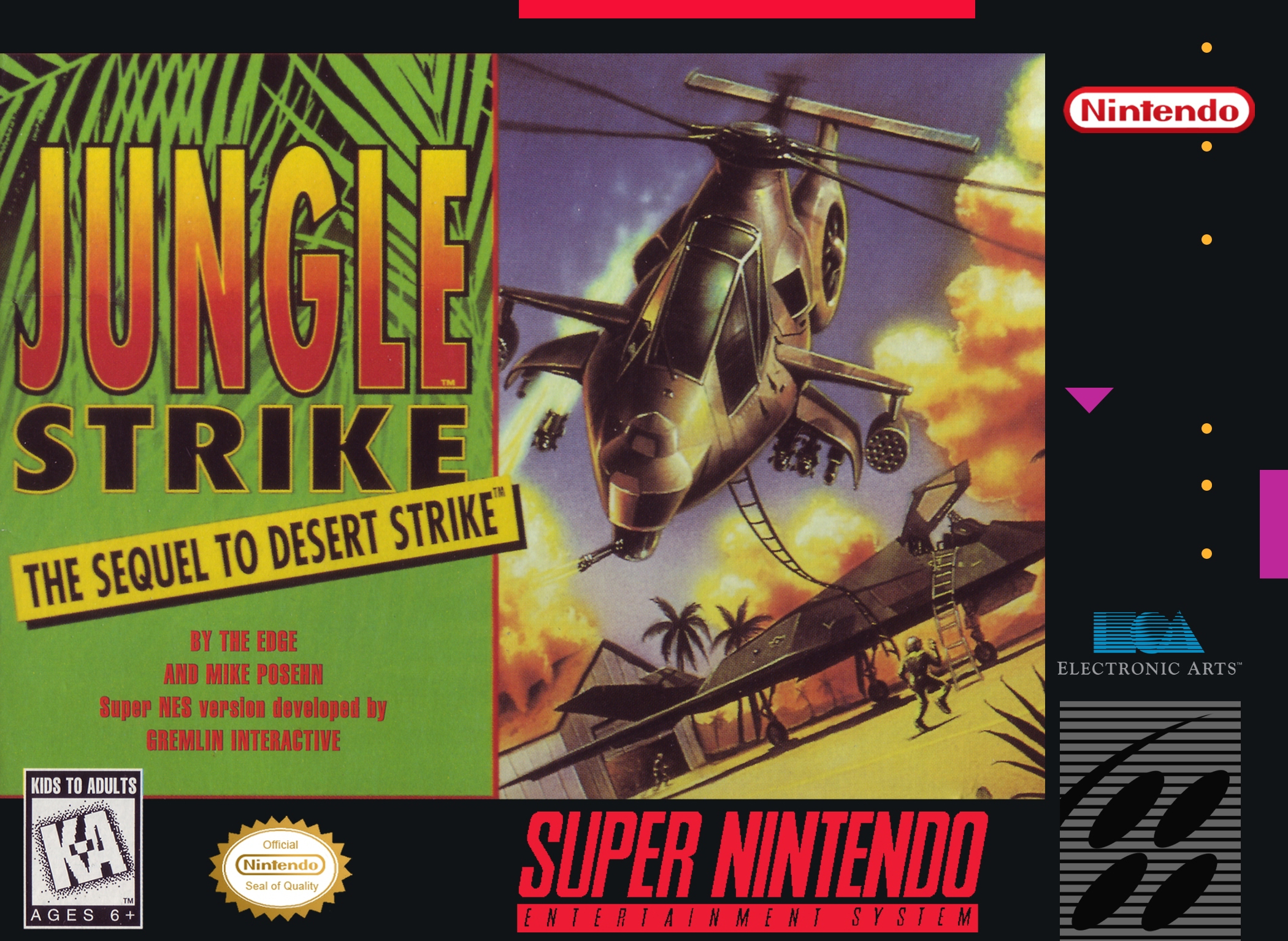 Jaquette de Jungle Strike