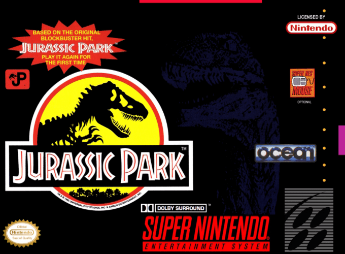 Jaquette de Jurassic Park