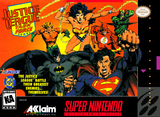 Jaquette de Justice League Task Force