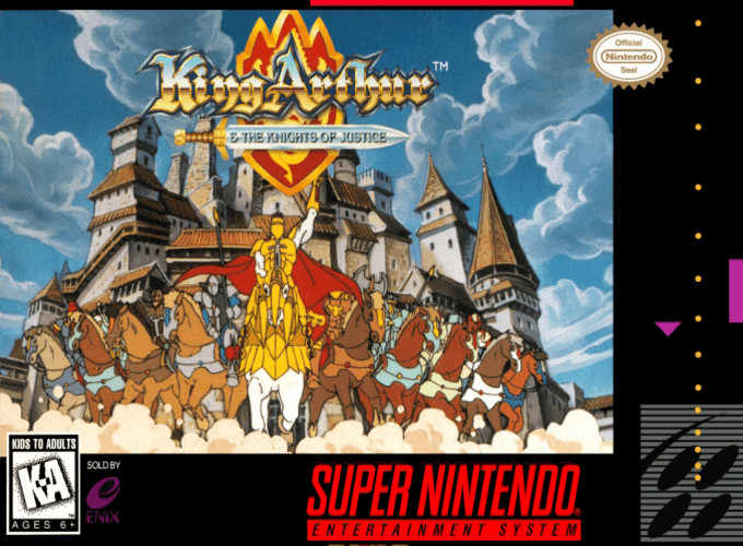 Jaquette de King Arthur & the Knights of Justice