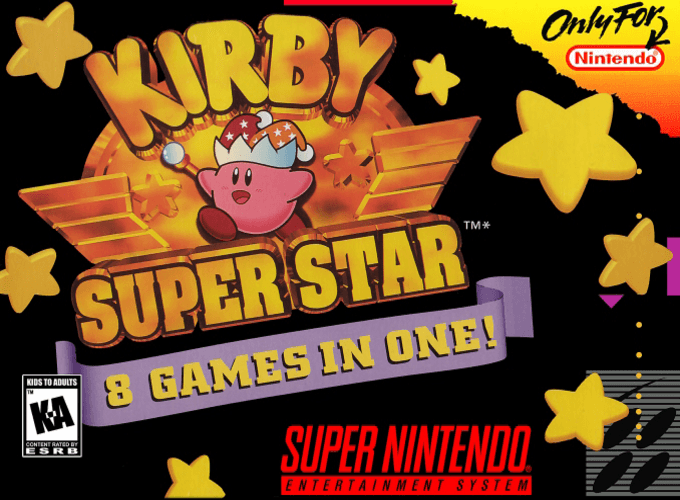 Jaquette de Kirby Super Star