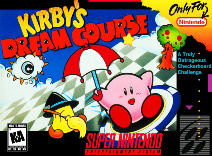 Jaquette de Kirby's Dream Course