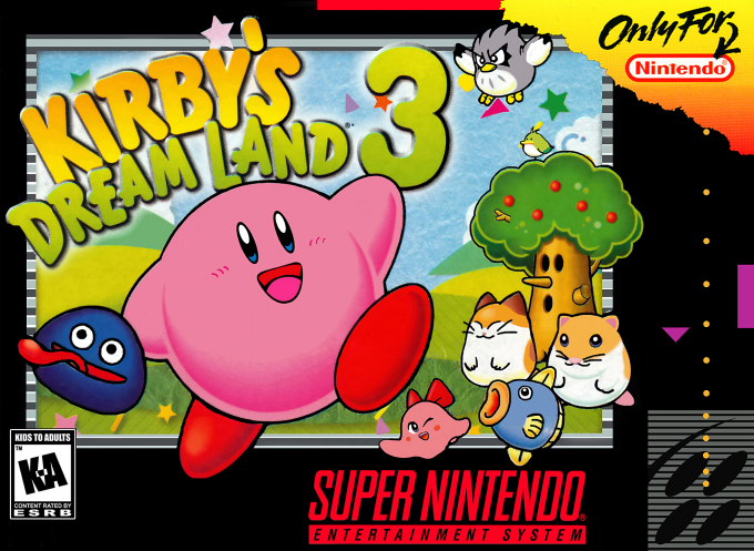 Jaquette de Kirby's Dream Land 3