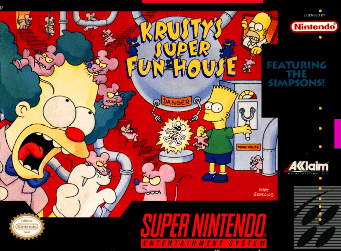 Jaquette de Krusty's Super Fun House