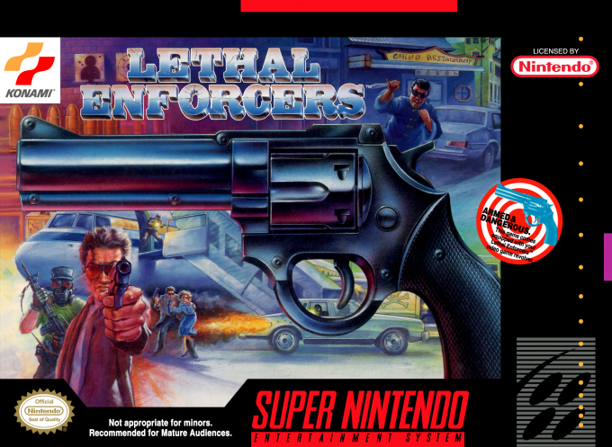 Jaquette de Lethal Enforcers