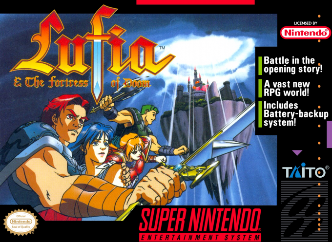 Jaquette de Lufia & the Fortress of Doom