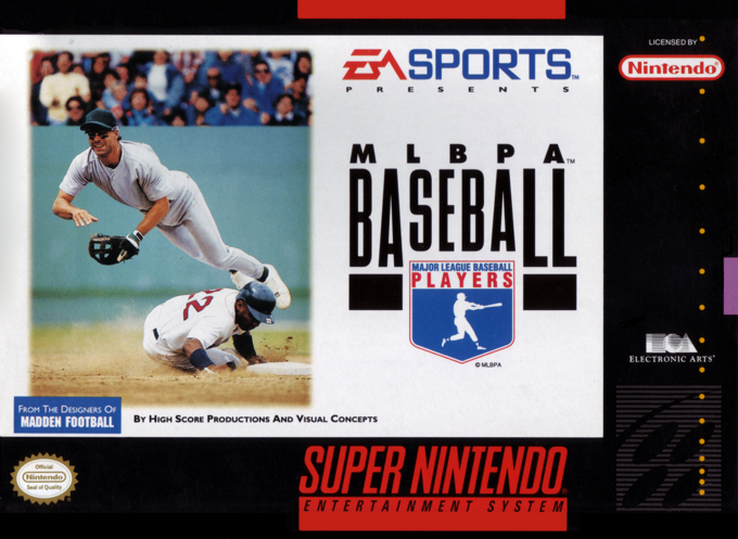 Jaquette de MLBPA Baseball