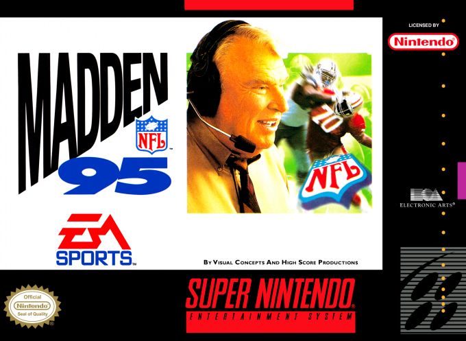 Jaquette de Madden NFL '95
