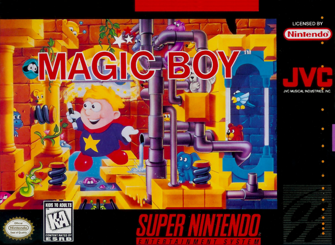 Jaquette de Magic Boy