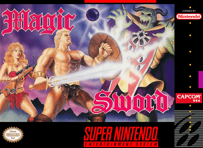 Jaquette de Magic Sword
