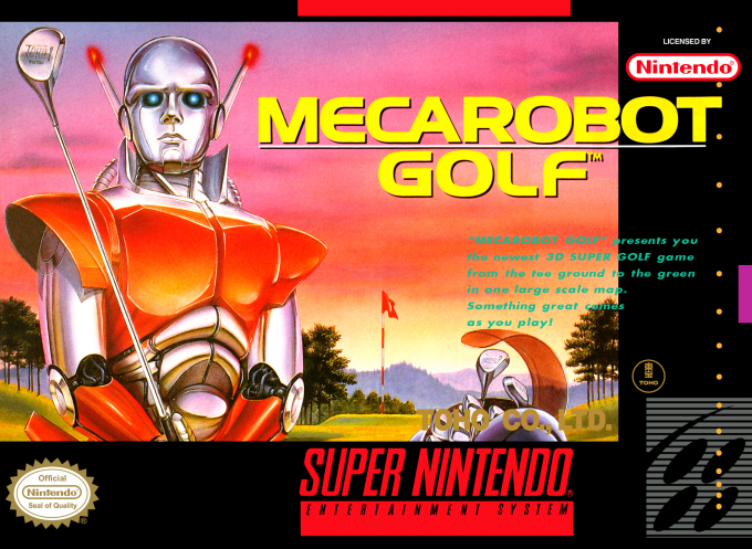 Jaquette de Mecarobot Golf