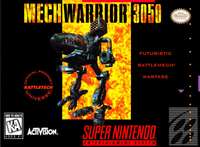 Jaquette de MechWarrior 3050