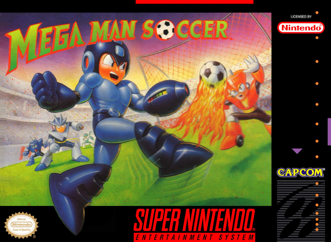 Jaquette de Mega Man Soccer