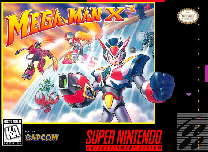 Jaquette de Mega Man X3