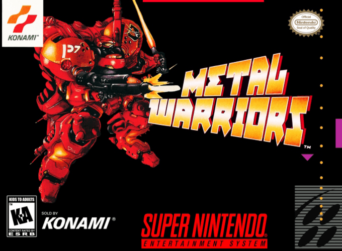 Jaquette de Metal Warriors