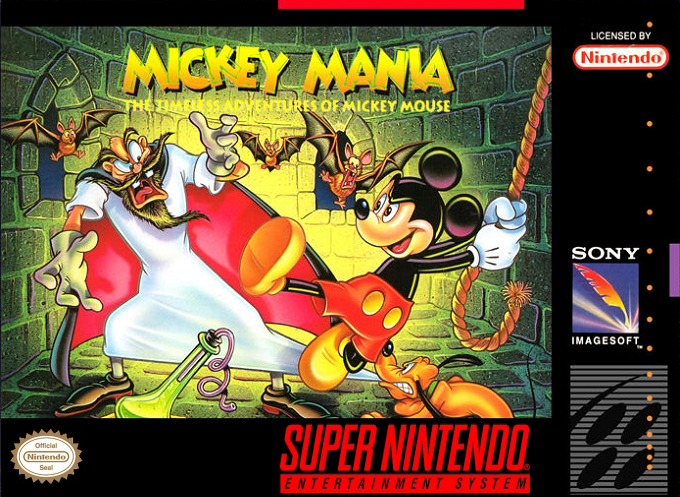 Jaquette de Mickey Mania: The Timeless Adventures of Mickey Mouse