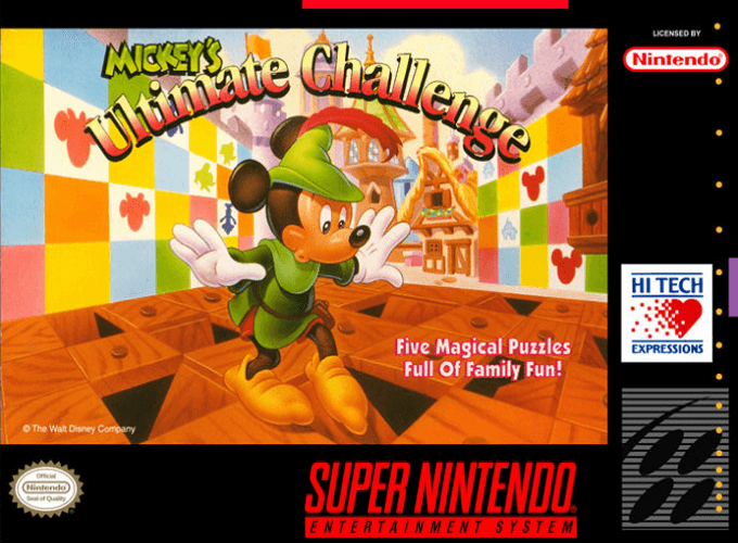Jaquette de Mickey's Ultimate Challenge