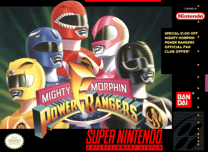 Jaquette de Mighty Morphin Power Rangers