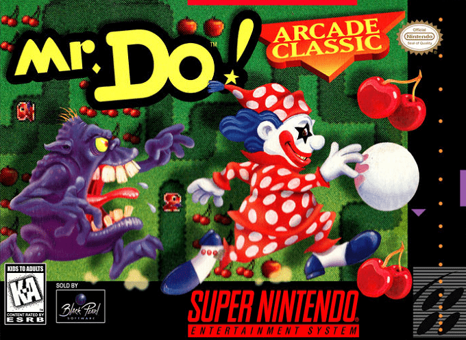 Jaquette de Mr. Do!