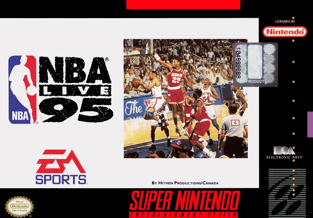 Jaquette de NBA Live 95
