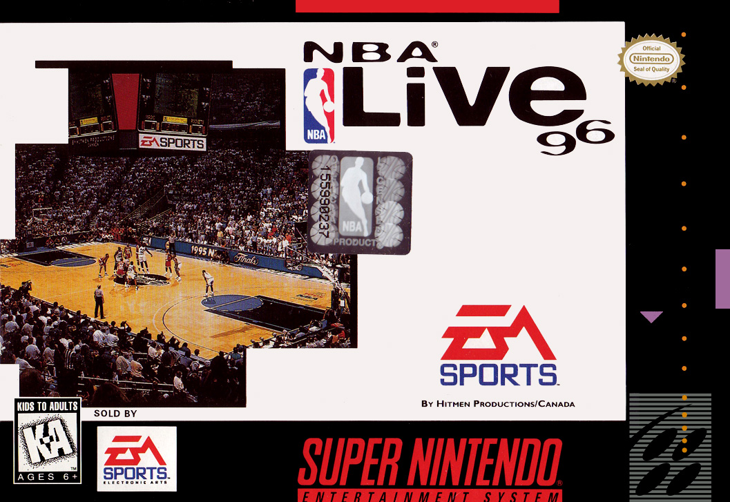 Jaquette de NBA Live 96