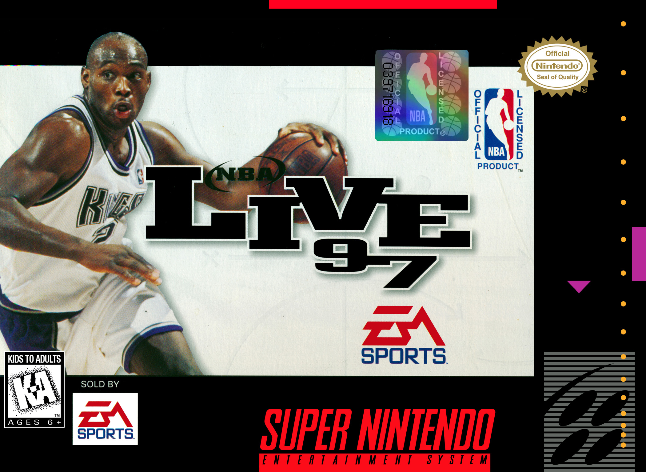 Jaquette de NBA Live 97