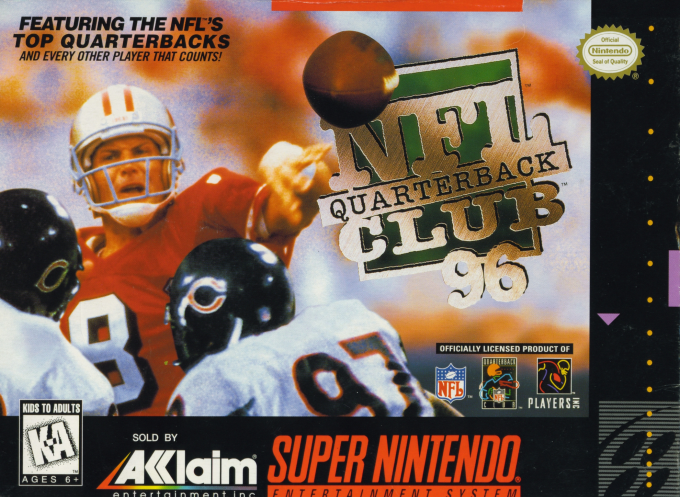 Jaquette de NFL Quarterback Club 96