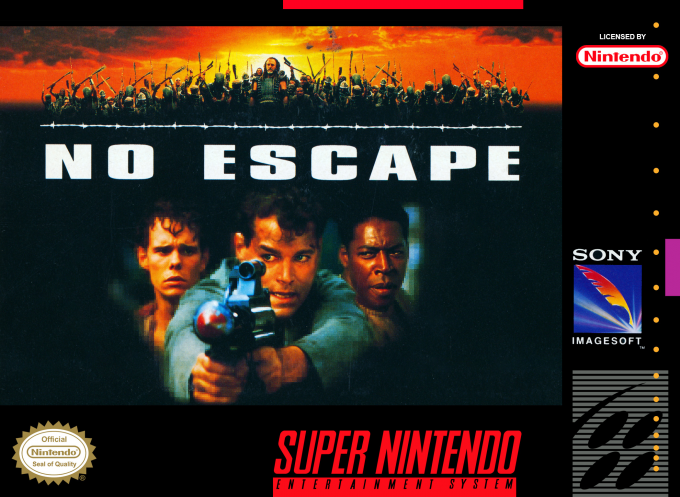 Jaquette de No Escape