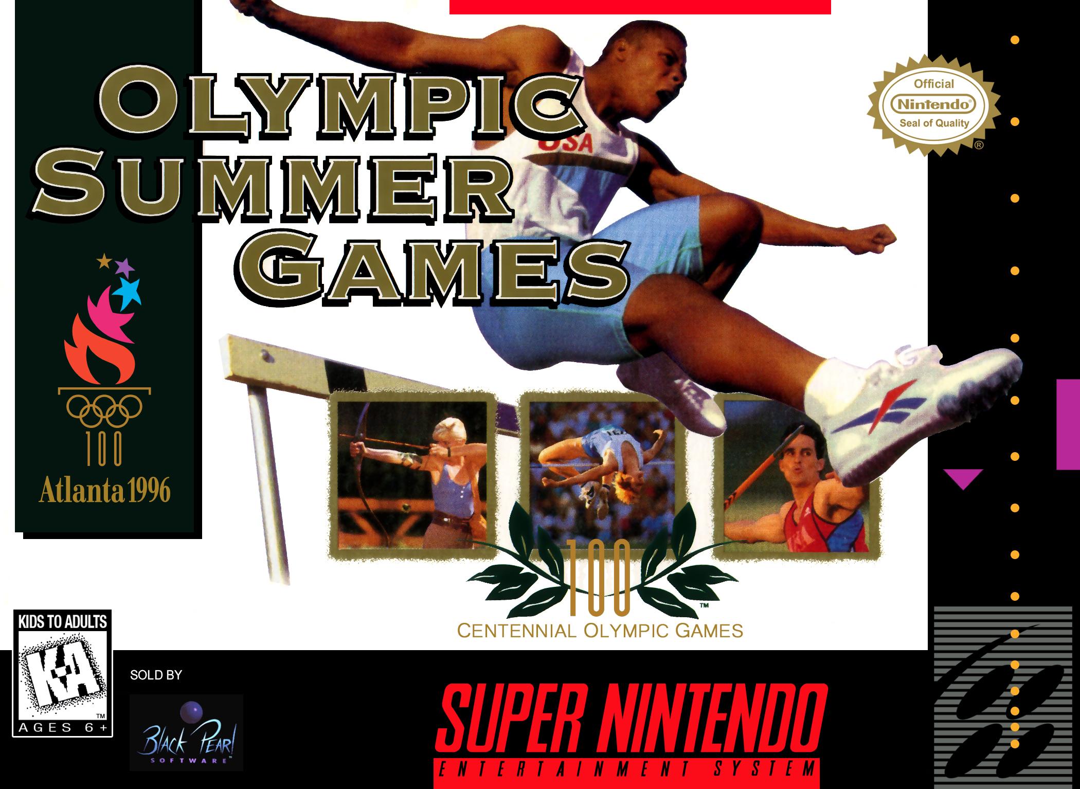 Jaquette de Olympic Summer Games