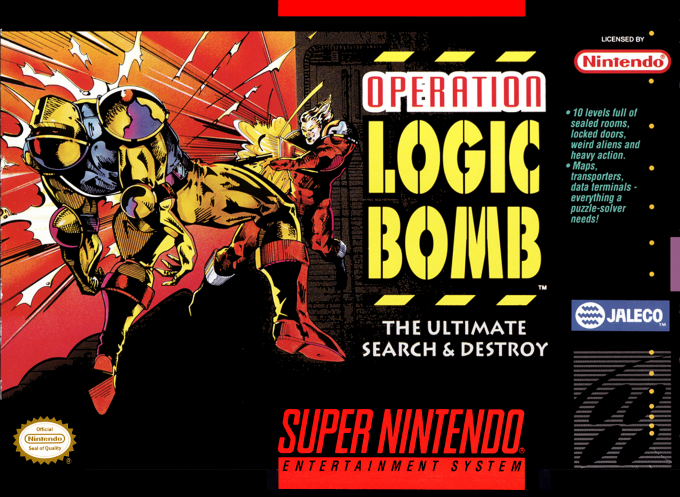 Jaquette de Operation Logic Bomb