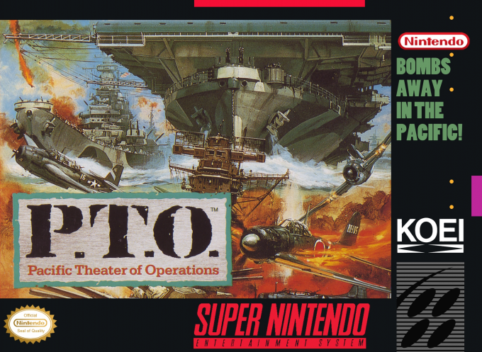 Jaquette de P.T.O.: Pacific Theater of Operations