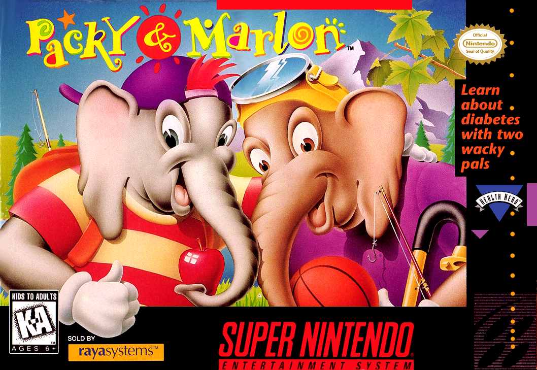 Jaquette de Packy and Marlon