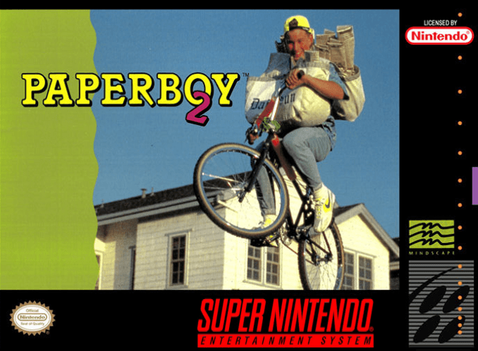 Jaquette de Paperboy 2