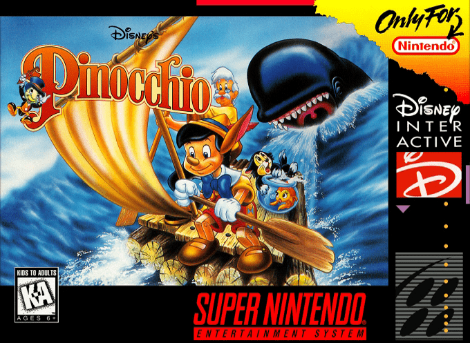 Jaquette de Pinocchio