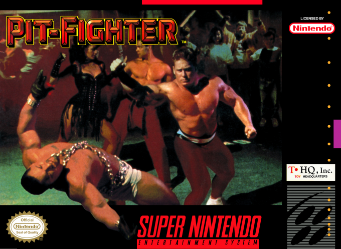 Jaquette de Pit-Fighter