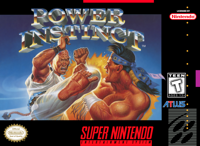 Jaquette de Power Instinct