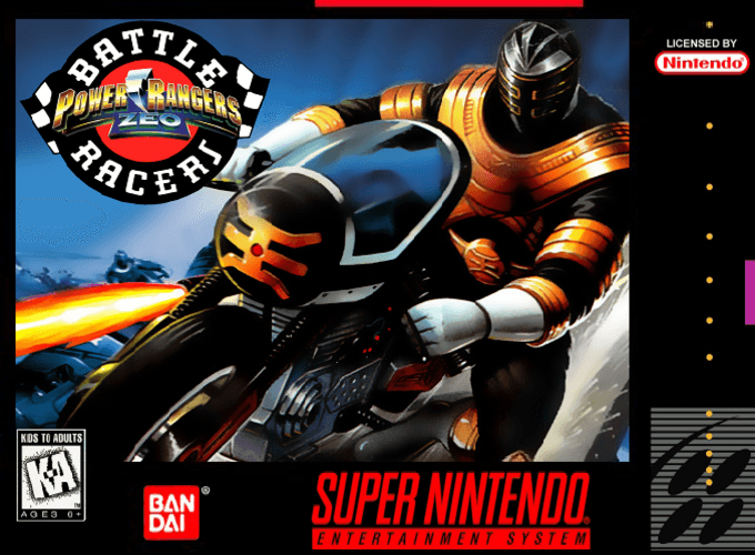 Jaquette de Power Rangers Zeo: Battle Racers