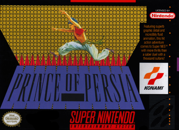 Jaquette de Prince of Persia