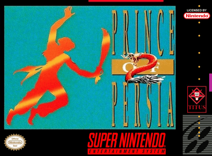 Jaquette de Prince of Persia 2: The Shadow and the Flame