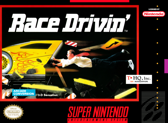Jaquette de Race Drivin'